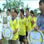 Công an Đô Lương tổ chức giao hữu bóng chuyền kỉ niệm 70 năm ngày thành lập công an nhân dân.